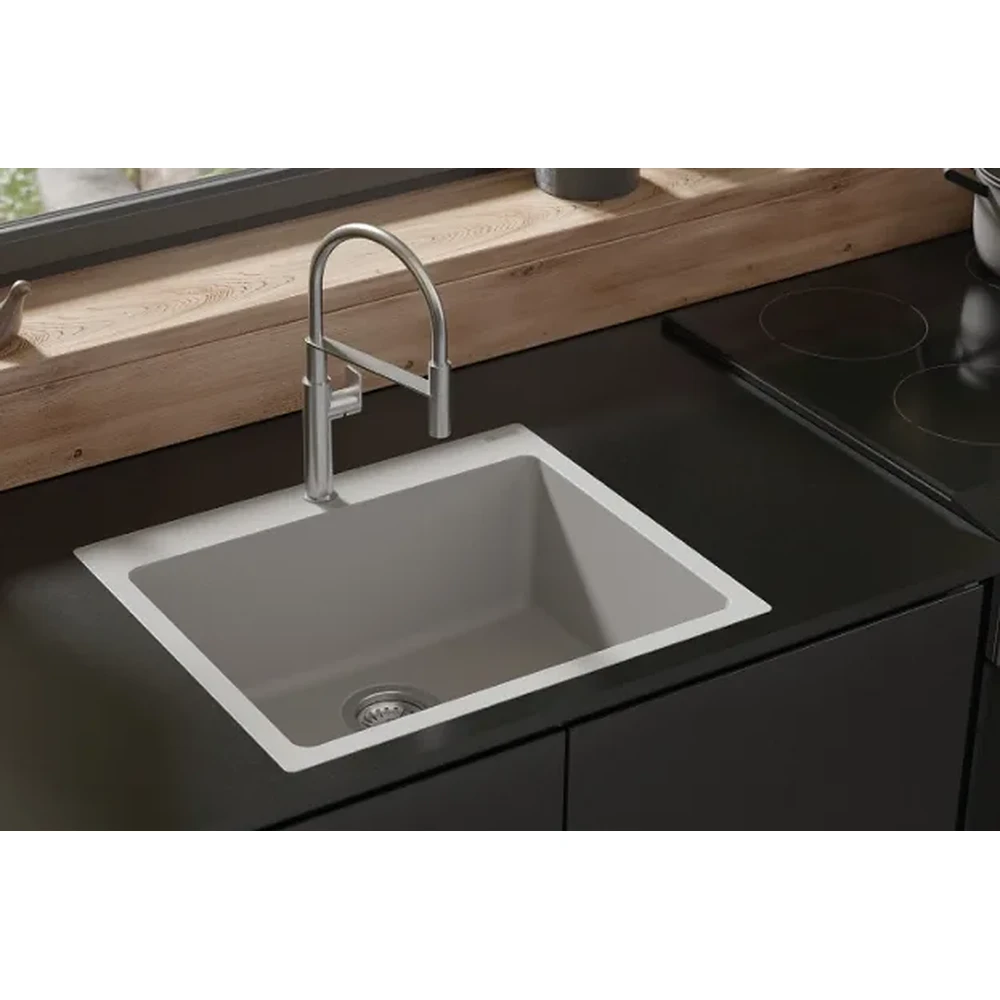 כיור מטבח גרניט דגם OPAL60