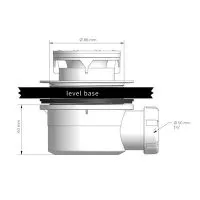 תעלת ניקוז מלבנית נסתרת
