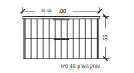 ארון אמבט דגם GUY