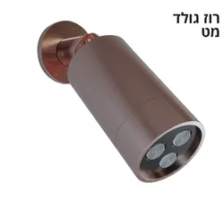 ספוט גשם מתכוונן מהקיר