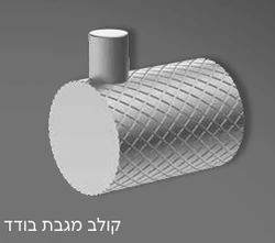 סט אביזרי רחצה 5 חלקים ניקל מוברש