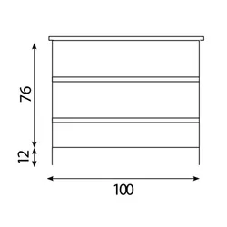 ארון מגירות עומד STAR STANDS