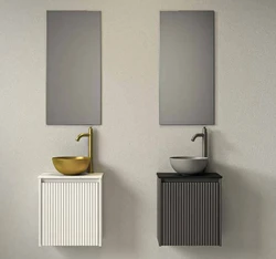 ארון אמבטיה תלוי GOLDA כולל מראה מתנה במגוון גדלים וצבעים לבחירה