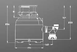 טוחן אשפה TYPHOON