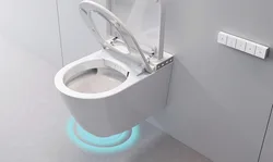 אסלה חכמה דגם SPLASH סט שלם אסלה, לחצן, ומיכל הדחה סמוי