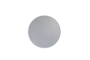 מראה עגולה מסגרת לבנה