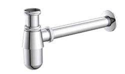 סיפון מעוצב לכיור רחצה עם רשת – דגם BRASS