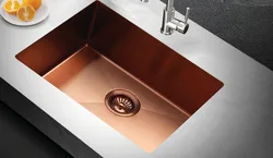 כיור מטבח נירוסטה דגם VINO50