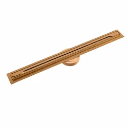 תעלת ניקוז חיבור ישיר סדרת GOLDEN רוז גולד